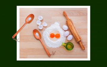 Картинка еда Яйца скорлупа желтки яйца соль