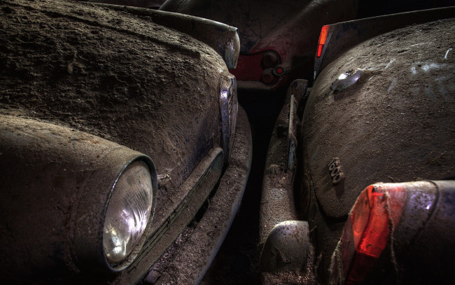 Обои картинки фото автомобили, фрагменты автомобиля, грязь, ретро