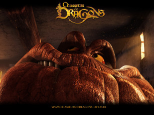 Картинка охотники на драконов мультфильмы chasseurs de dragons