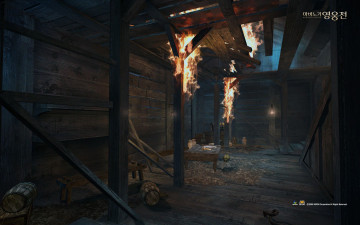 Картинка видео игры vindictus дом огонь