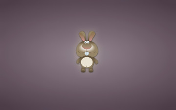 Картинка рисованные минимализм кролик rabbit зубастый ушастый животное заяц