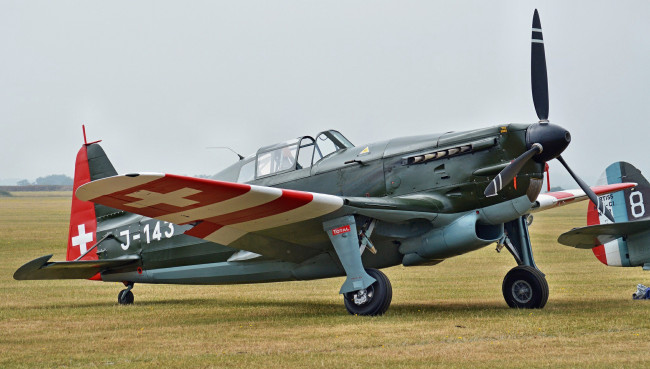 Обои картинки фото morane-saulnier d-3801, авиация, боевые самолёты, истребитель, поле