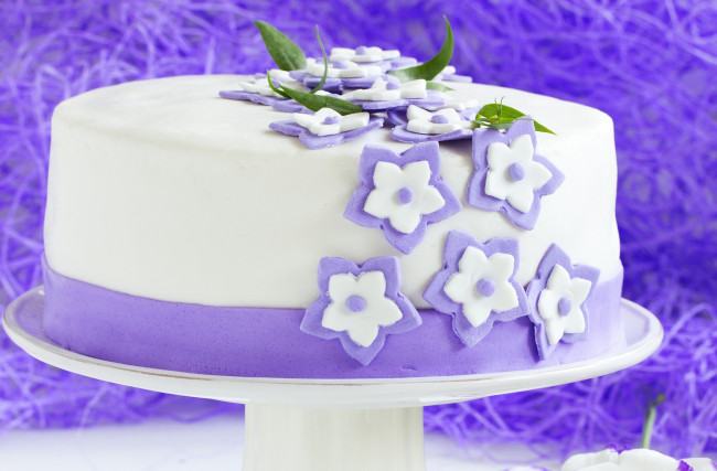 Обои картинки фото еда, торты, украшение, цветы, торт