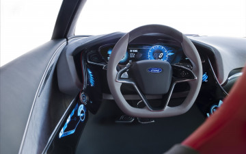Картинка ford evos concept 2012 автомобили спидометры торпедо