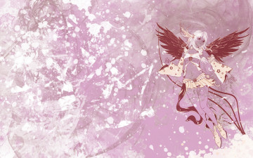 Картинка аниме angels demons девушка