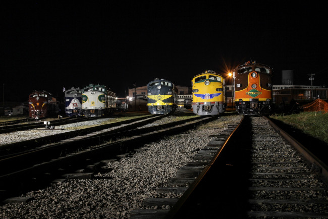Обои картинки фото техника, локомотивы, железная, рельсы, дорога