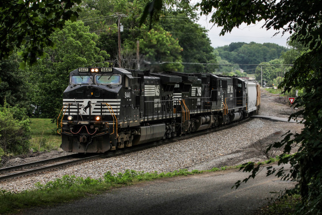 Обои картинки фото техника, поезда, дорога, железная, рельсы, локомотив, состав