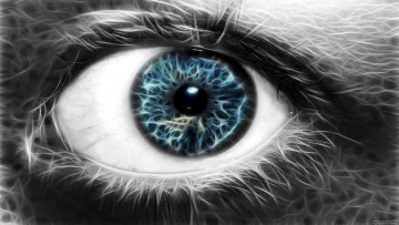 Картинка 3д+графика глаза+ eyes глаз фон цвет