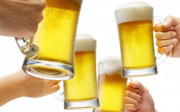 Картинка еда напитки пиво руки бокалы