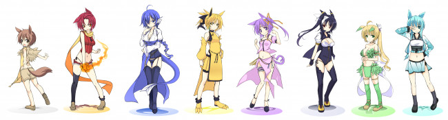 Обои картинки фото аниме, pokemon, белый, фон, разные, арт, девушки, покемон