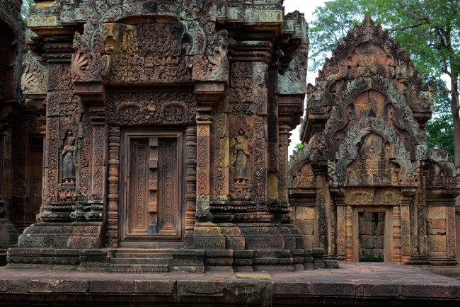 Обои картинки фото города, - исторические,  архитектурные памятники, бантеайсрей, камбоджа