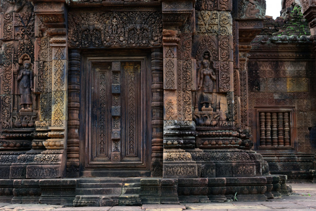 Обои картинки фото города, - исторические,  архитектурные памятники, бантеайсрей, камбоджа