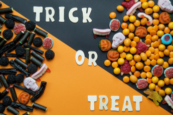 Картинка праздничные хэллоуин праздник мармелад конфеты