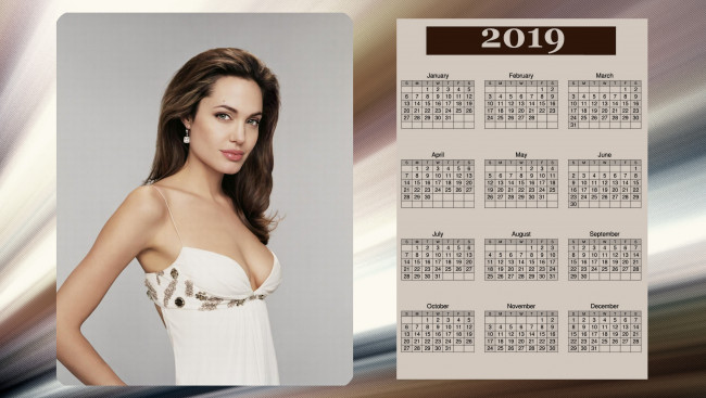 Обои картинки фото календари, знаменитости, актриса, взгляд, женщина
