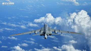 Картинка авиация боевые+самолёты ввс ноак h6 бомбардировщик военные небо военная машина транспортное средство самолет самолеты