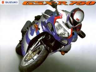 обоя suzuki, gsx, 750, мотоциклы