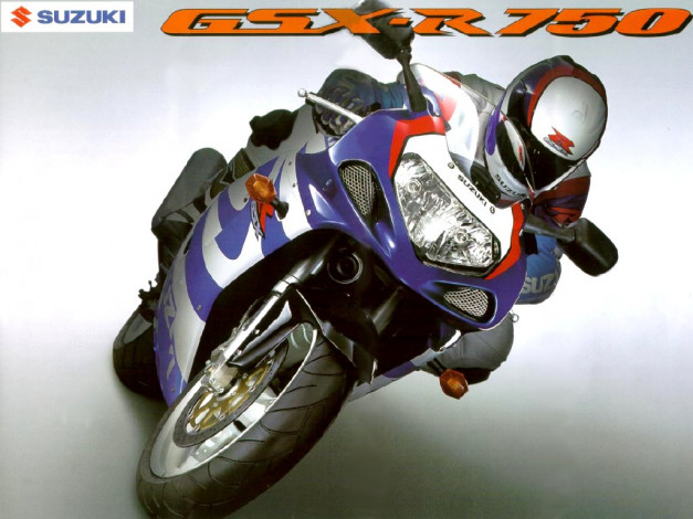 Обои картинки фото suzuki, gsx, 750, мотоциклы