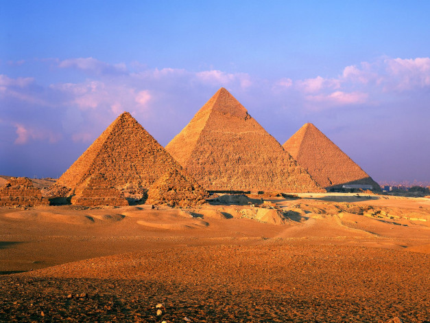 Обои картинки фото pyramids, of, giza, egypt, города, исторические, архитектурные, памятники