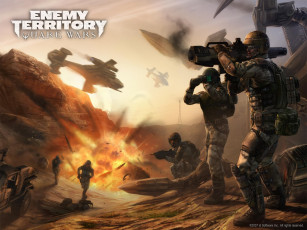 Картинка enemy territory quake wars видео игры