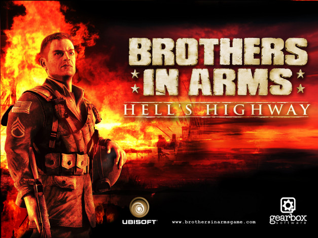 Обои картинки фото видео, игры, brothers, in, arms, hell`s, highway