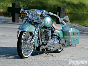 Картинка 2007 harley davidson road king мотоциклы customs