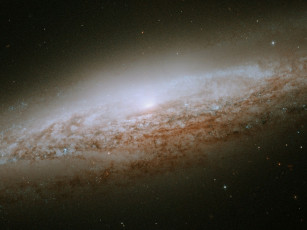 Картинка ngc 2683 космос галактики туманности