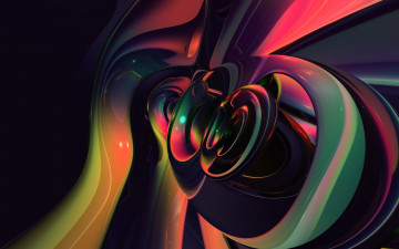 Картинка 3д графика abstract абстракции фон цвет узор