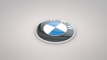Картинка бренды авто-мото +bmw серый объем эмблема