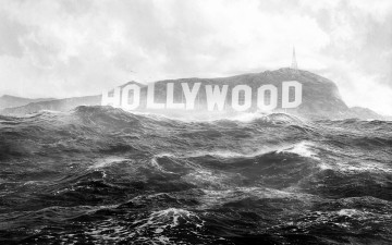 Картинка фэнтези иные+миры +иные+времена конец света потоп hollywood наводнение sign