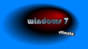 обоя компьютеры, windows 7 , vienna, фон, логотип