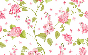Картинка векторная+графика цветы+ flowers белый фон текстура flower vector цветы узор