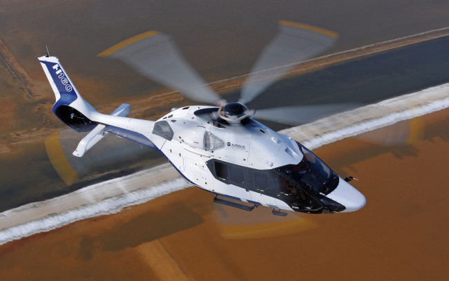 Обои картинки фото airbus helicopters h160, авиация, вертолёты, небо, вертолет, airbus, helicopters, h160