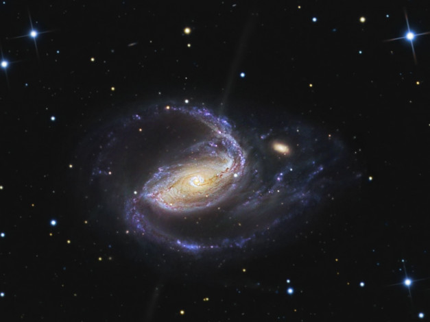 Обои картинки фото ngc, 1097, космос, галактики, туманности