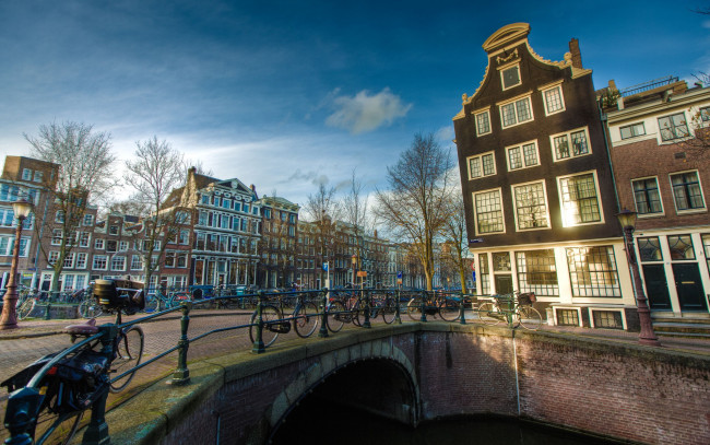 Обои картинки фото amsterdam, holland, города, амстердам, нидерланды