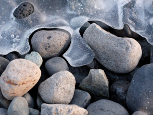 Картинка природа камни минералы лед