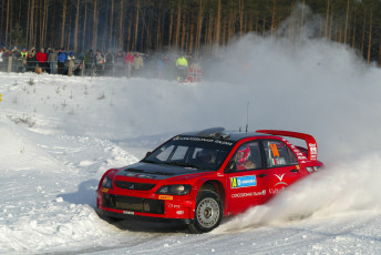 Картинка спорт автоспорт снег гонки