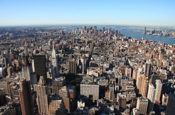 Картинка города нью йорк сша манхеттен