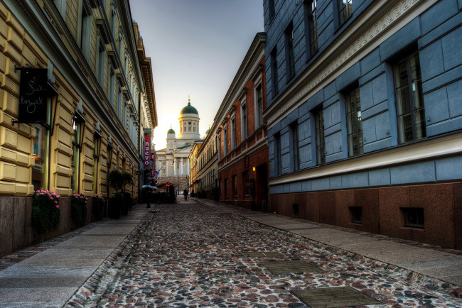 Обои картинки фото helsinki, города, хельсинки, финляндия, улицы, дома