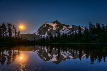 Картинка природа восходы закаты национальный парк сша америка
