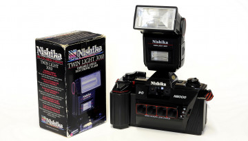обоя nishika 3-d n8000, бренды, бренды фотоаппаратов , разное, фотокамера