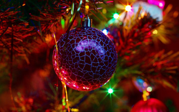 обоя праздничные, шары, игрушка, мишура, new, year, ёлка, шар, новый, год, праздник, свет