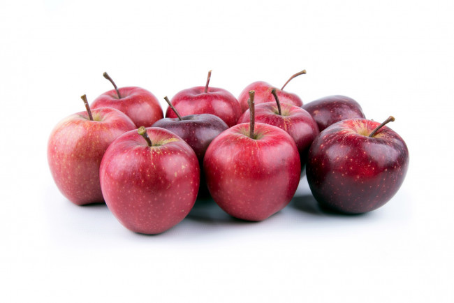Обои картинки фото еда, Яблоки, яблоки, красные