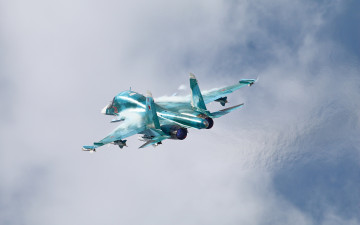 Картинка су-34 авиация боевые+самолёты ввс россия боевые самолеты сухой