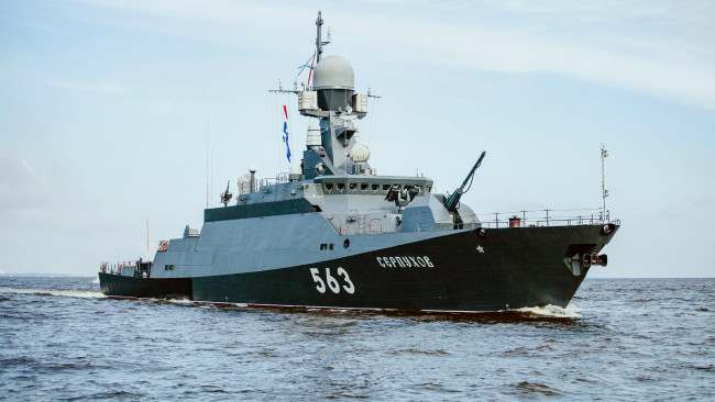 Обои картинки фото буян-м, корабли, фрегаты,  корветы, вмф, военные, россия, проект, 21631, малый, ракетный, корабль