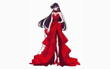 Картинка аниме sailor+moon девушка платье