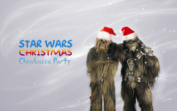 Картинка звездные войны юмор приколы star wars новый год вечеринка happy new year Чубакка chewbacca christmas