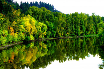 обоя природа, реки, озера, отражение