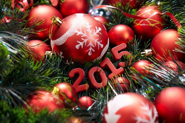 Обои картинки фото праздничные, шары, merry, christmas, рождество, новый, год