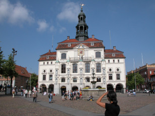 Картинка lueneburg города здания дома