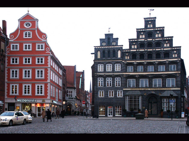 Обои картинки фото lueneburg, города, улицы, площади, набережные